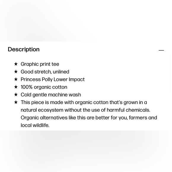 Princess Polly Owen's Hibiscus Baby Tee - Picture 8 of 8